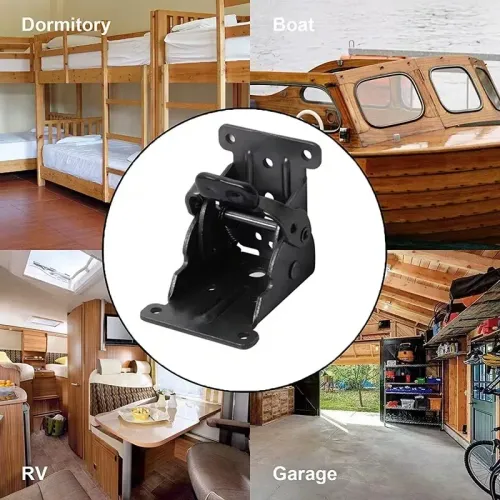 4PCS 90 degree self-locking folding hinge
