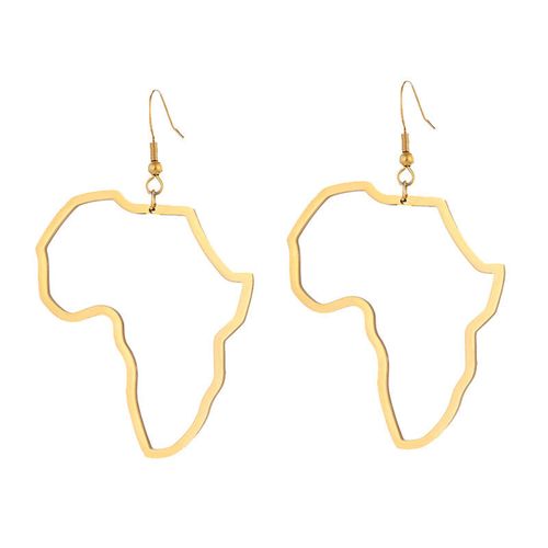 👑 Wear Your Heritage: The Hottest Africa Map Earrings! ✨