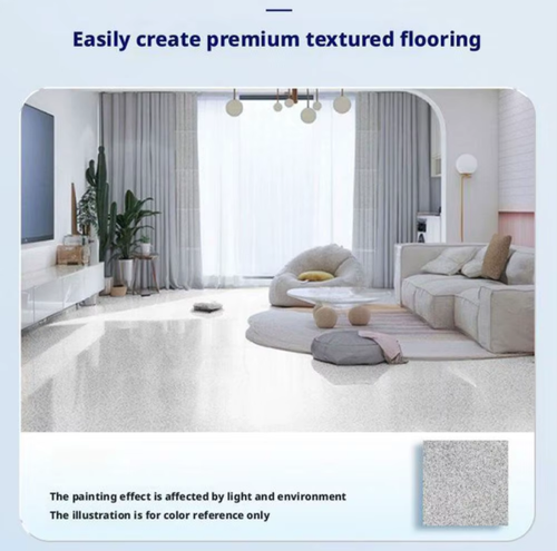 Self Leveling Floor Paint Imitation Marble Paint Household Workshop Cement Floor Paint Outdoor Wear-resistant And Anti Slip