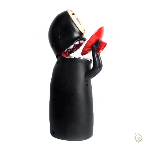Funny faceless money box faceless piggy bank automatically eats coins