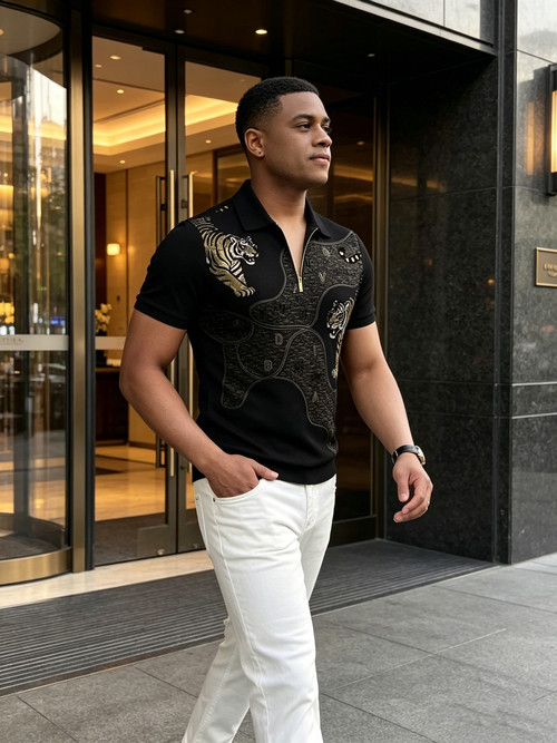 Advanced men's short sleeved shirt