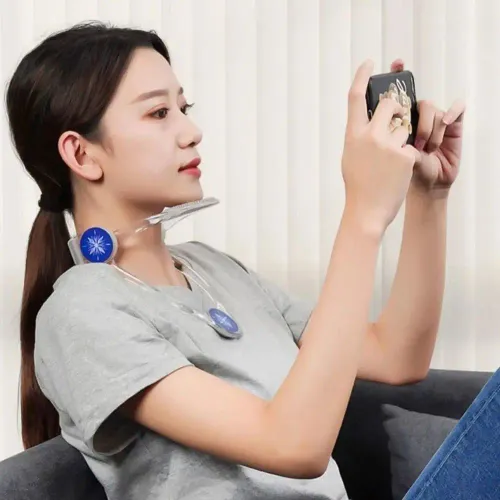 Adjustable Neck Brace TPU Cervical Spine Relief Cervical Collar Foldable Neck Correction Neck Traction Device Office and Home
