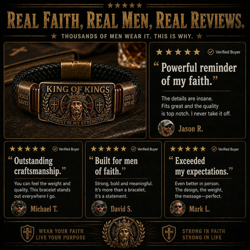 King of Kings Faith Bracelet