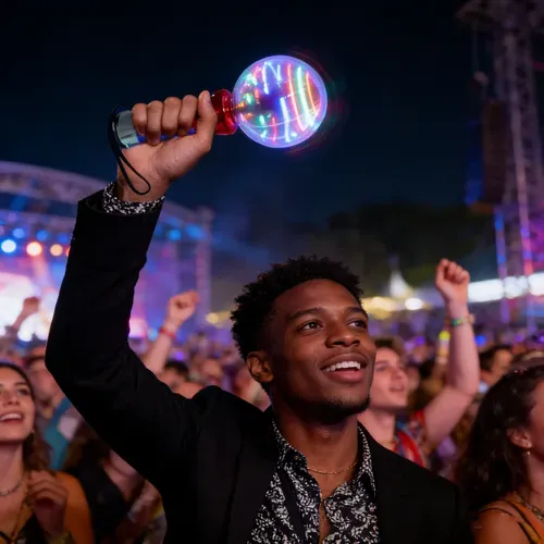 😍Glowing Spinning Ball Stick👨‍👩‍👧‍👦Bright Fun for Every Moment！