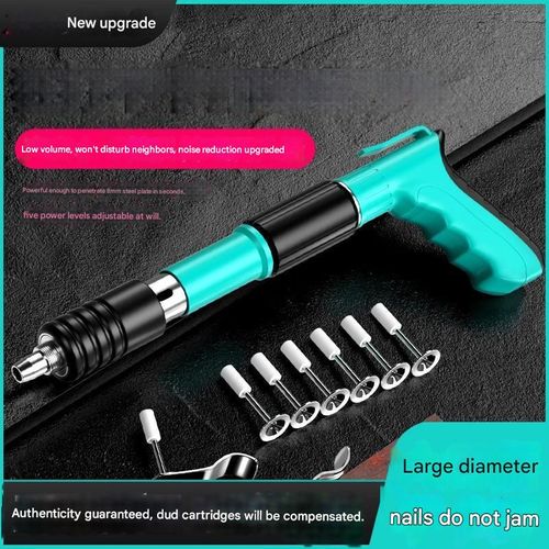 Manual nail gun, nails in one second