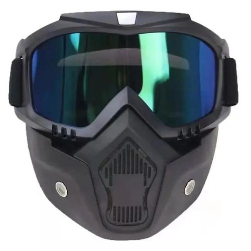 Special mask for welding and cutting (anti-glare, UV radiation, dust protection)