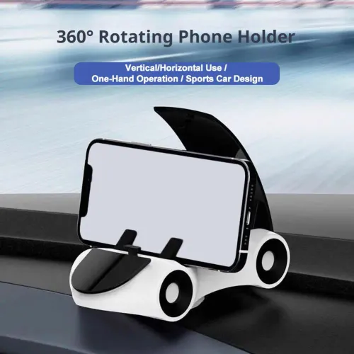 Car Phone Holder Mount Sports Car Shape Universal Dashboard Cellphone Stand GPS Bracket