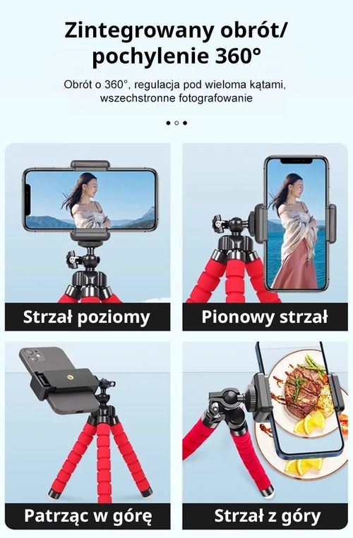 Photographic Wonder  Octopus Lazy Cell Phone Stand