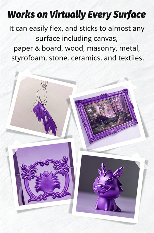 100g Water-based Paint — Electroplated Purple