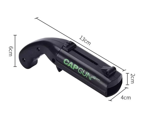 2pcs Creative Beer Bottle Opener Gun Flying Cap Launcher ABS Plastic Drink Opener Toy for Bar Party Home Kitchen Bar Supplies Tools