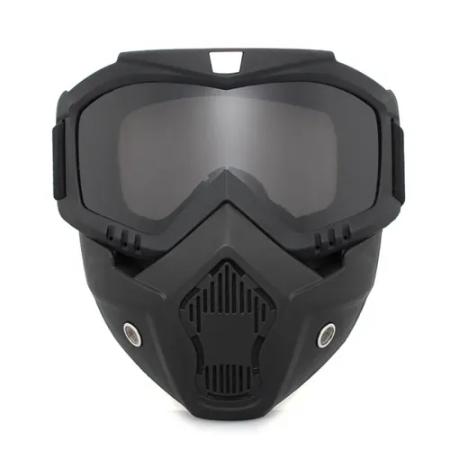 Dustproof Motocross Glasses Adjustable Motorcycle Goggles Breathable Full Face Protective Dirt Bike Off-road Windproof Mask