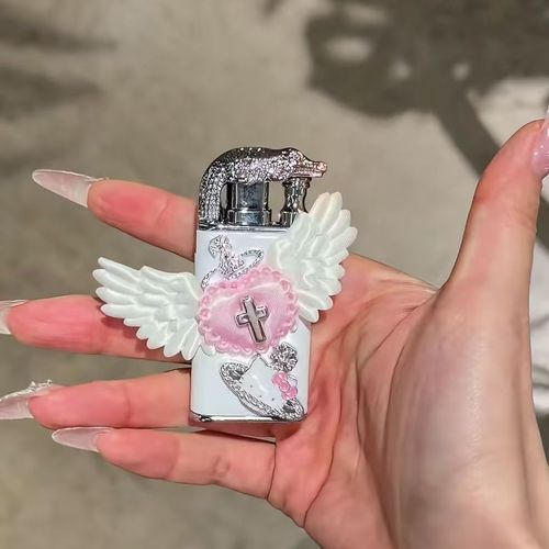 Crocodile head-shaped inflatable handmade lighter