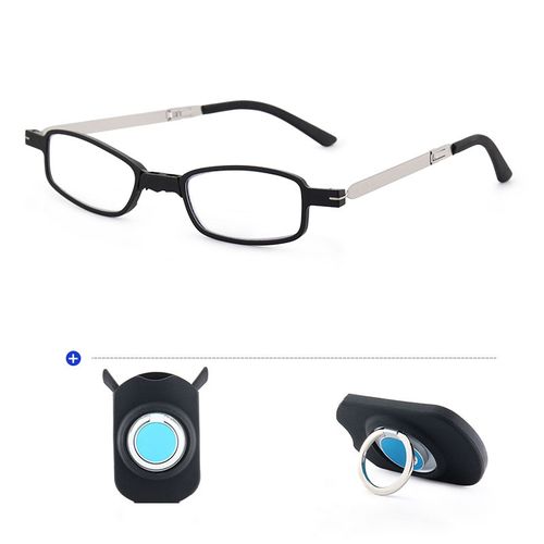 New ultra-thin reading glasses mobile phone portable holder