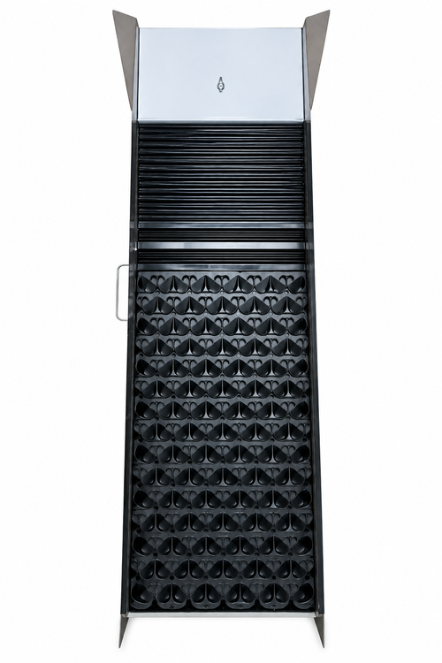 Foldable Reinforced Gold Sluice Box Deep Trough With Vortex Mat Portable Gold Prospecting Tool