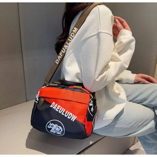 High-grade Oxford cloth hand-held canvas bag casual crossbody bag