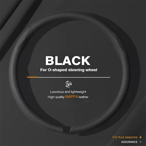 Car Steering Wheel Anti-slip Wheel Cover Carbon Fibre