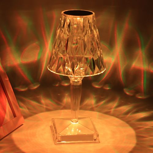 USB charging diamond decorative atmosphere light for dining room and bedroom