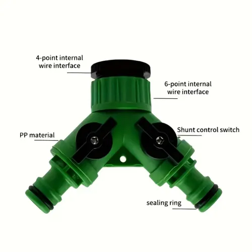 5PCS Bidirectional Y-shaped hose faucet connector splitter