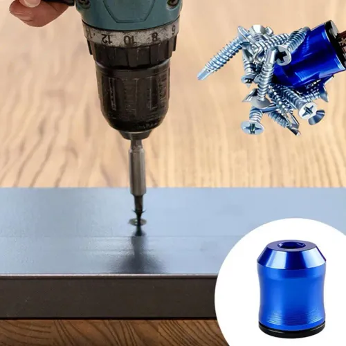 3-in-1 Screwdriver Head Magnetic Ring,Strong Magnetic Screw Ring,6.35 mm Magnetic Screw Ring Bit for Hex Screwdriver