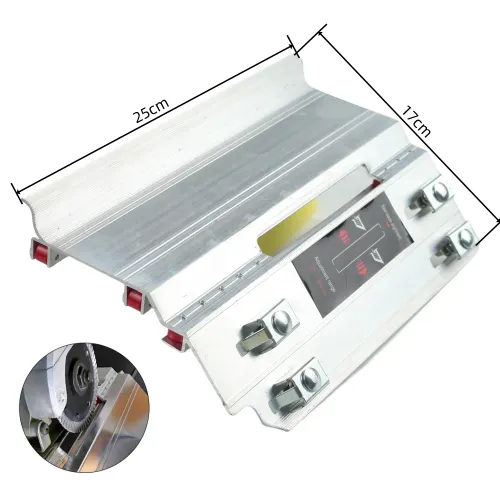 Ceramic tile marble chamfering guide locator 45 degree angle cutting angle