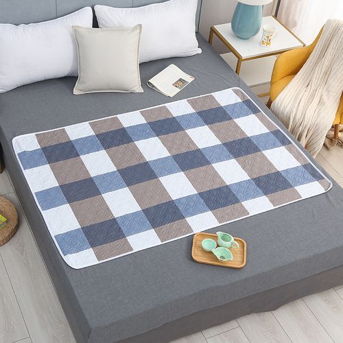 80x120cm waterproof and washable diaper pad for nighttime and menstrual protection, suitable for elderly, patient, and infant care.