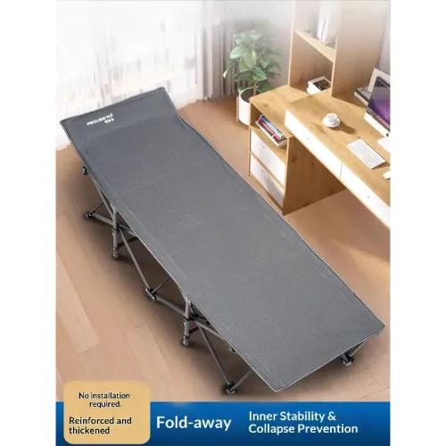 Camping Cot Portable Folding Bed Lightweight Heavy Duty Aluminum Frame Quick Setup Compact Storage Adults Kids Hammock