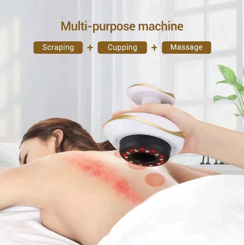Electric Guasha Scraping Massage Cupping Body Massager Vacuum Cans Suction Cup