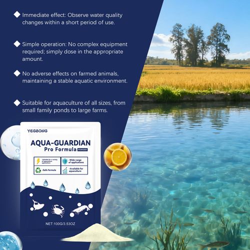 Water Clarifier — Eliminates water cloudiness within minutes harmless to fish — Suitable for freshwater and saltwater environments 🐠
