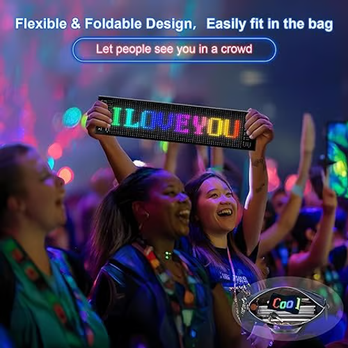 Colorful Eye Lamp Soft Screen for Car Windows