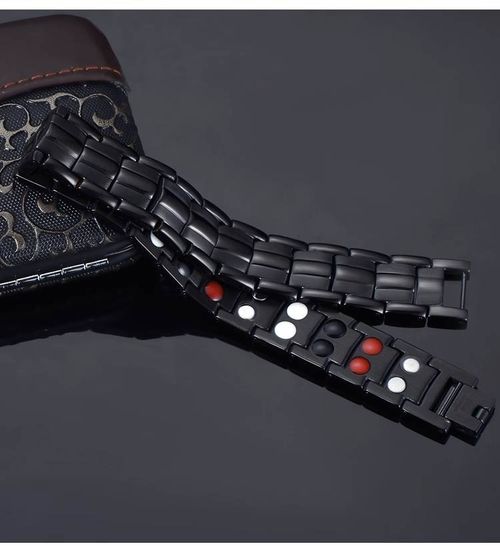 Cross Double Row Magnetic Bracelet - Found your stress-relief secret, Magnetic Wellness Boost