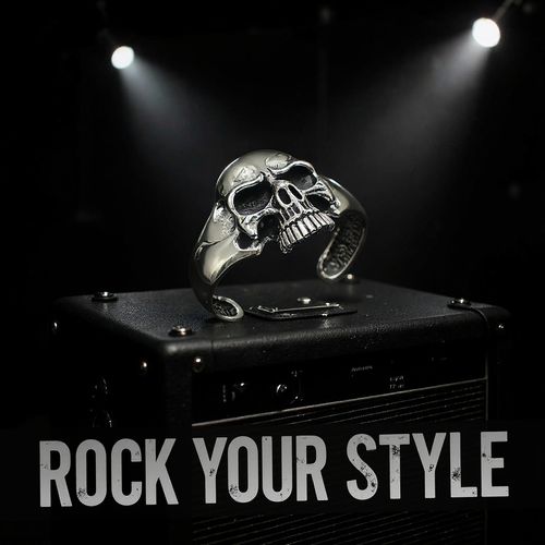 Heavy Phantom Skull Bracelet