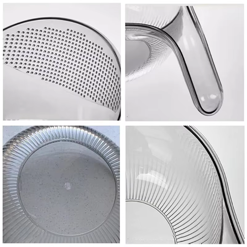 A multi-functional rice-washing bowl and draining scoop