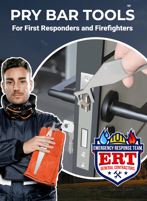 PRY BAR TOOLS For First Responders and Firefighters（2PCS）