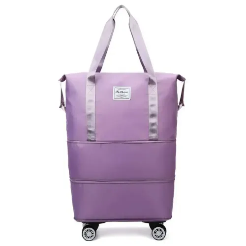Universal wheel expandable luggage Large capacity dry and wet separation storage travel