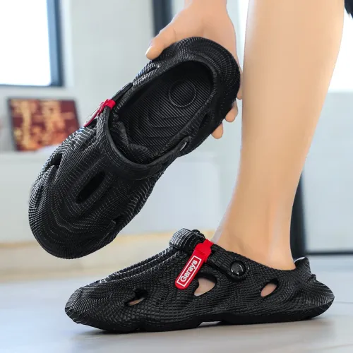 Baotou Slippers for Men and Women 2026 New Summer Outdoor Wear Non-Slip Anti-Odor Sports Beach Dual-Use Sandals and Slippers
