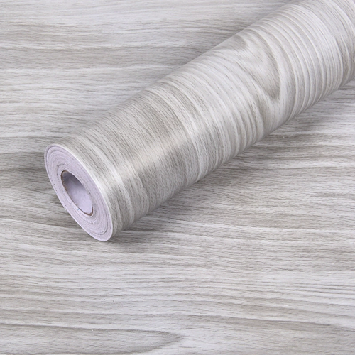 40cm*300cm Thickened Wood Grain PVC Self-Adhesive Stickers Waterproof Floor Wall Decals for Indoor Home Decor Easy Peel Stick