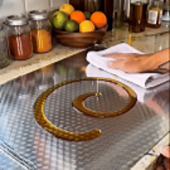 Oil Proof Kitchen wall stickers Self Adhesive Aluminum Foil Wall Stickers for Kitchen Countertop Drawer Cabinet Shelf ﻿