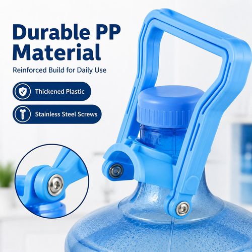 5PCS 5 Gallon Water Jug Lifter Handle, Easy Grip Heavy Water Bottle Carrier for Home Office Camping