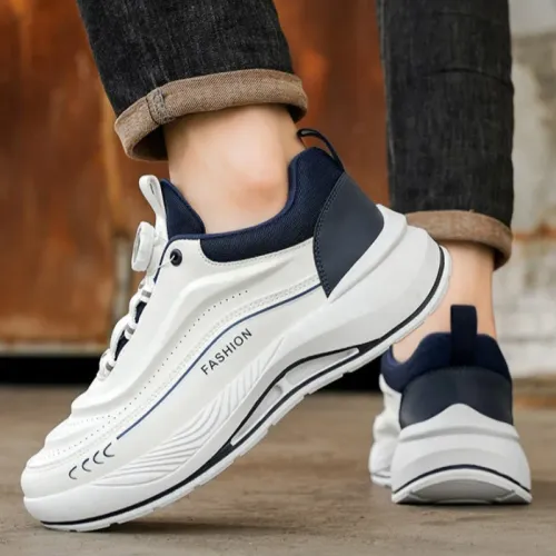 Profession Men's Outdoor Sneakers Fashion Elastic Breathable Running Shoes Spring Trendy Versatile Male Casual Shoes Zapatillas