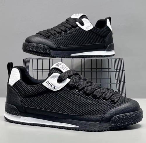 2026 New Breathable Low Top Thick Bottom Fashionable Lightweight Sports Men's Shoes
