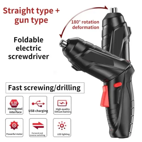 🔧 🙈 47-in-1 Upgraded Cordless Electric Screwdriver & Drill