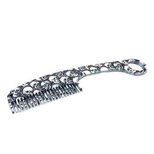 Hair Comb Keychain Cartoon Anime Style Plastic Haircutting Tool