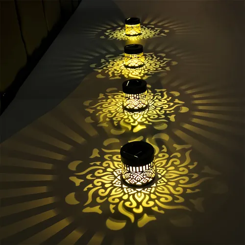 Say Goodbye to Darkness- Solar Powered Decorative Fence Lights（1pc)