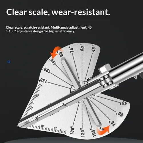 Multi-angle Bevel Scissors Angle Shear 45-135 Degree Angle Mitre Siding Wire Duct Cutter