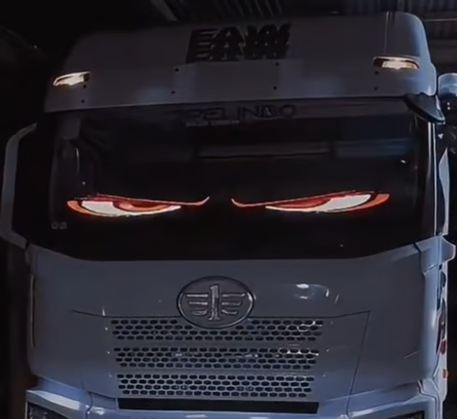 Colorful Eye Lamp Soft Screen for Car Windows