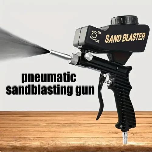 Rust removal device pneumatic sandblasting group