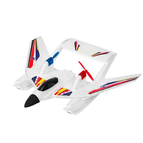 Amphibious Waterproof EPP Foam Fixed-Wing Glider Aircraft 2.4G Radio Control Airplane with LED Lights Plane Toys