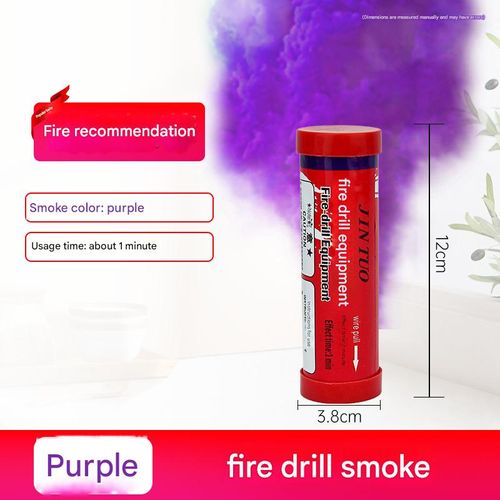 White, orange, black, red, yellow, red, stage fire drill, smoke tank drill, outdoor drill