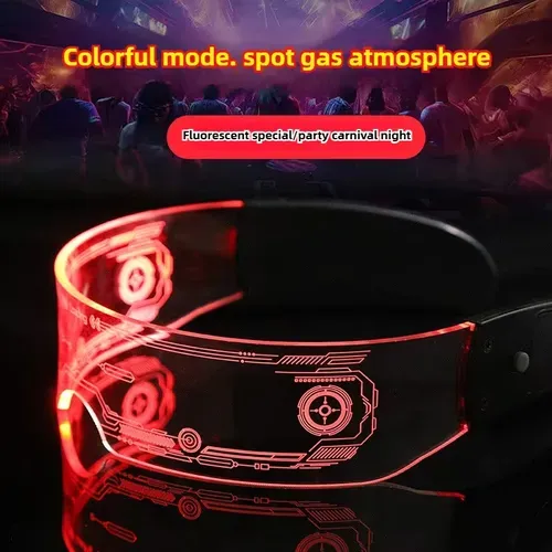 Cyberpunk LED Luminous Glasse