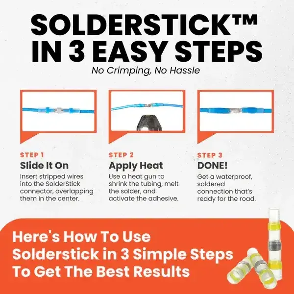 50pcs Pieces Waterproof Solder Seal Tin Ring Heat Shrink Butt Wire Connector Terminal Electric Copper Tape Solder Sleeve